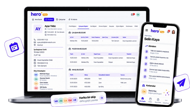 HeroHub İnsan Kaynakları Yönetim Platformu
